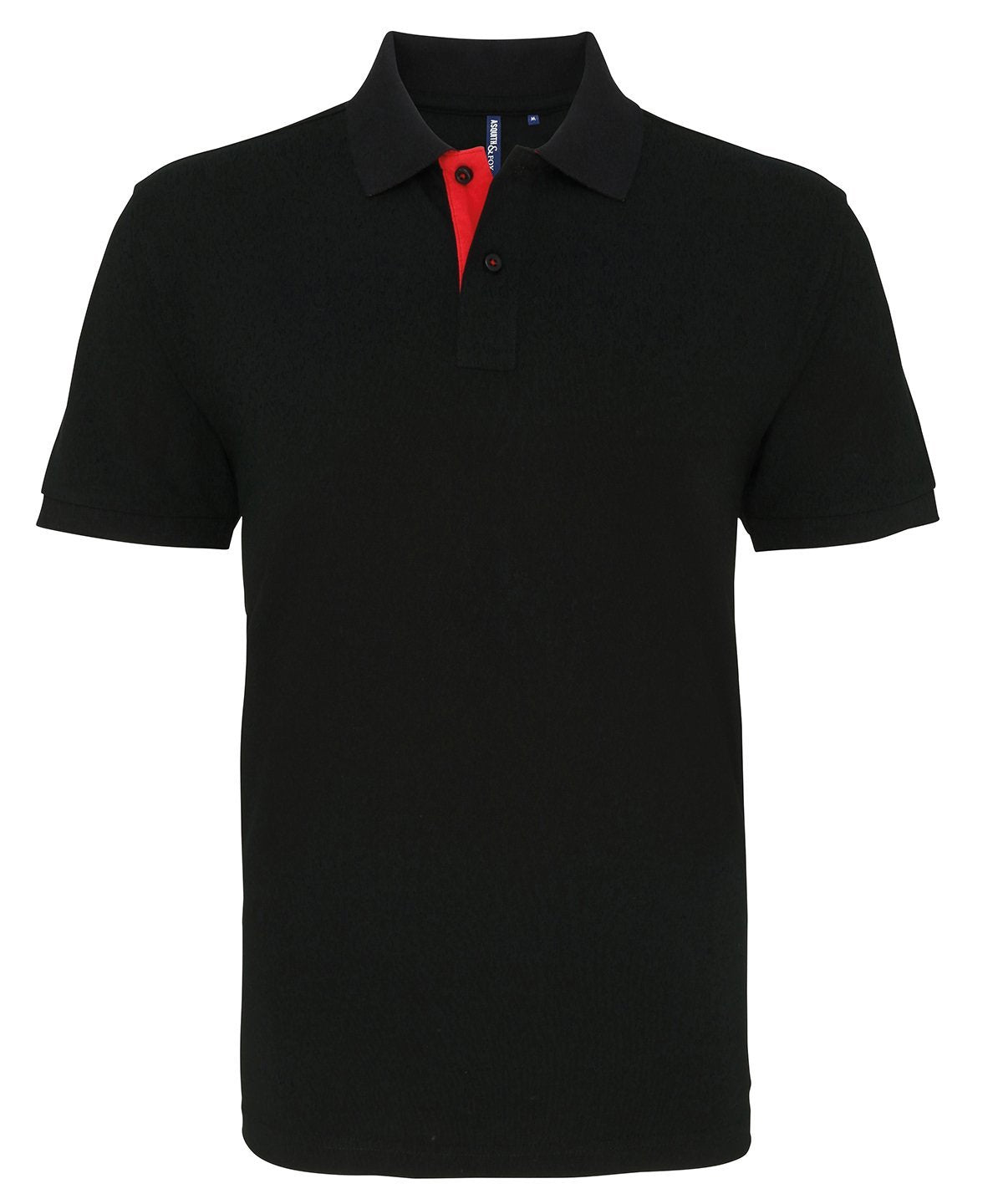 Asquith & Fox Mens Contrast Polo Shirt - Equine Designs